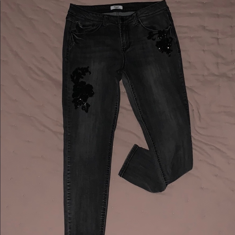 Black jeans.